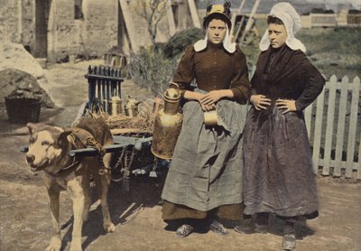 Milchverkäuferin in Antwerpen von European Photographer